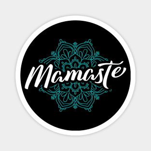 Mamaste - Pregnancy Yoga Mom Symbol Magnet